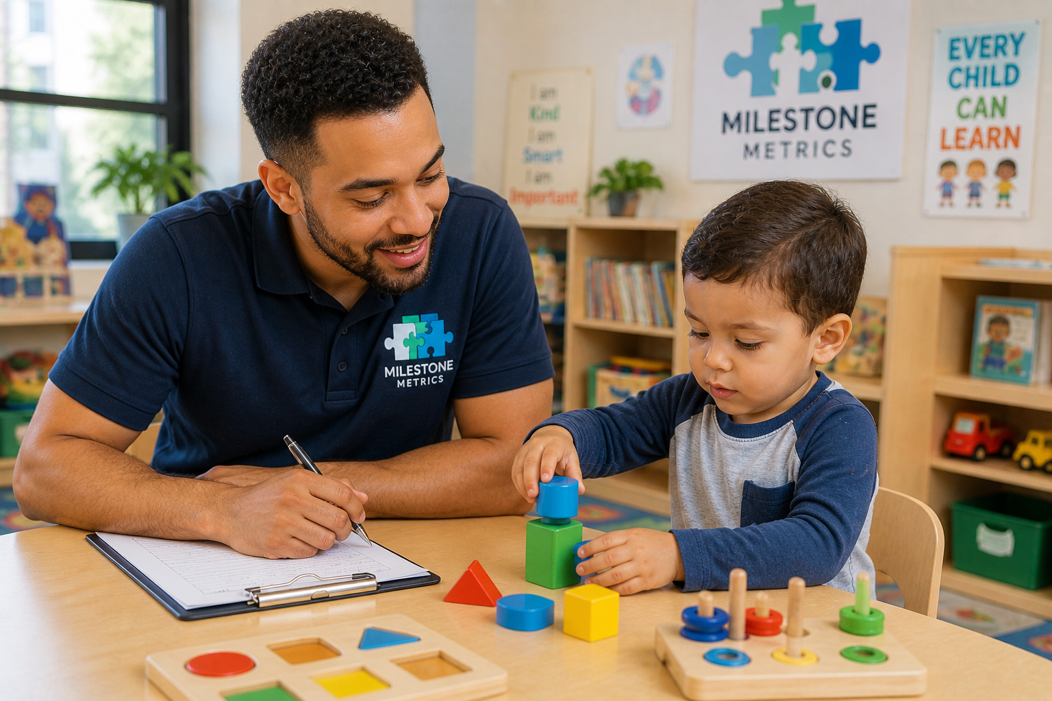 Milestone Metrics delivering supportive, strengths-based developmental assessments through guided play